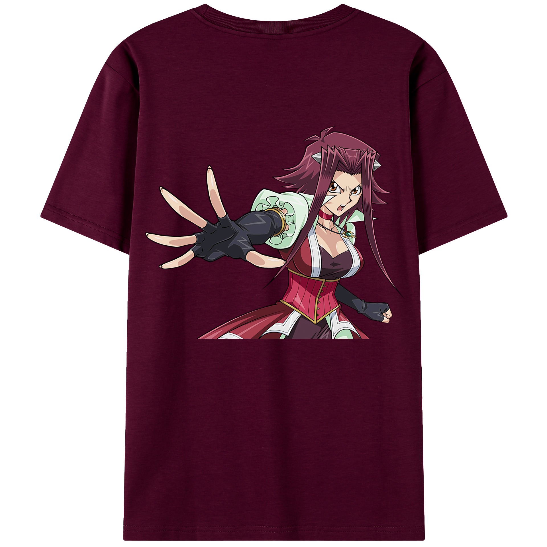 （画像用） 遊☆戯☆王 Yu-Gi-Oh! レディース半袖Tシャツ(バックプリント)